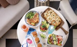 Altira Pool + Lounge food